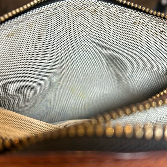 Fossil Campbell Leather Red Crossbody Bag - Picture 15 of 16